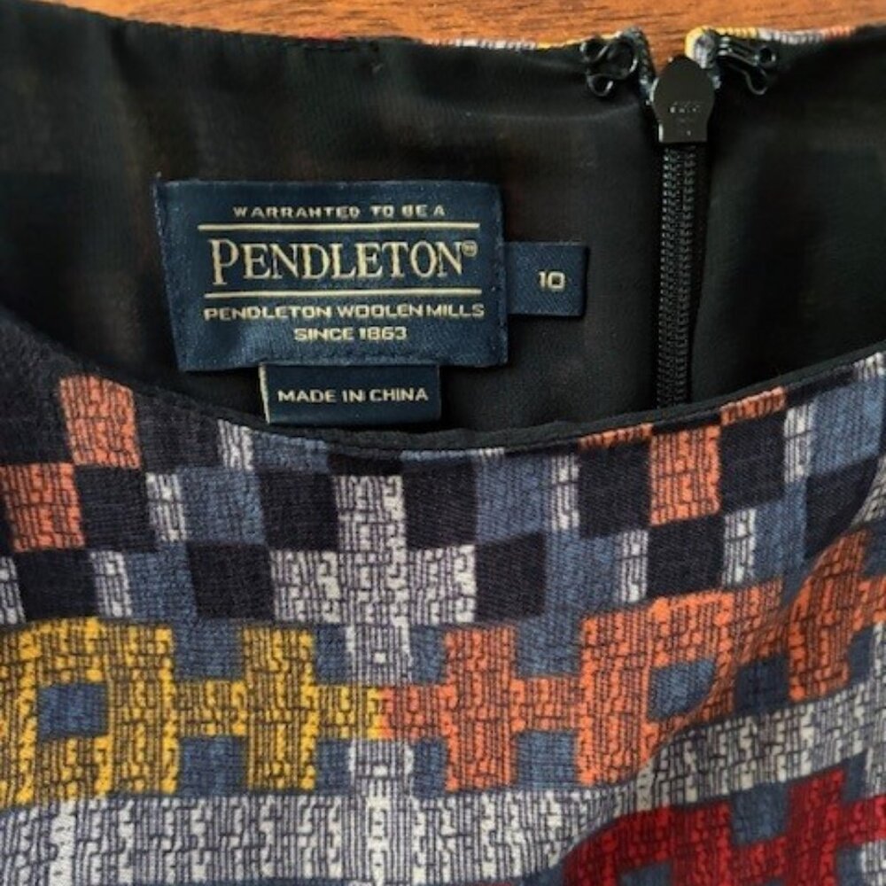 Pendleton Blanket Pattern Dress - Picture 5 of 6
